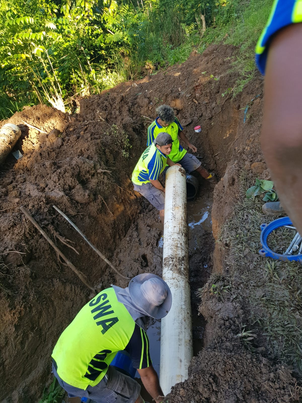 Nuu to Leulumoega Tuai Rehabilitation Samoa Water Authority