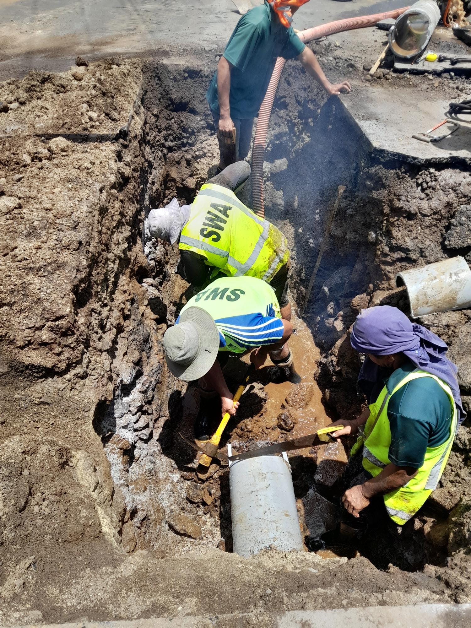 ULULOLOA MAINTENANCE WORKS Samoa Water Authority